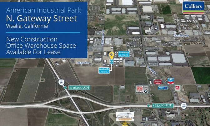 N. Gateway Street 
Visalia, CA, Visalia